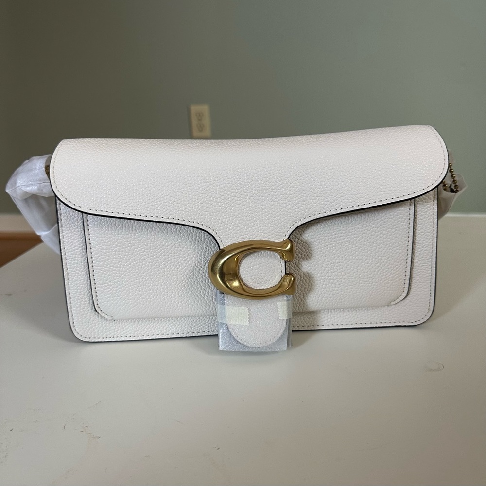 Brand New Coach Tabby in Chalk
